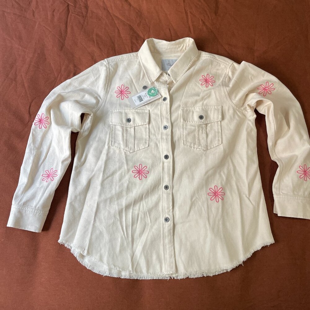 Rails Loren Jacket Size M NWT Pink Flowers